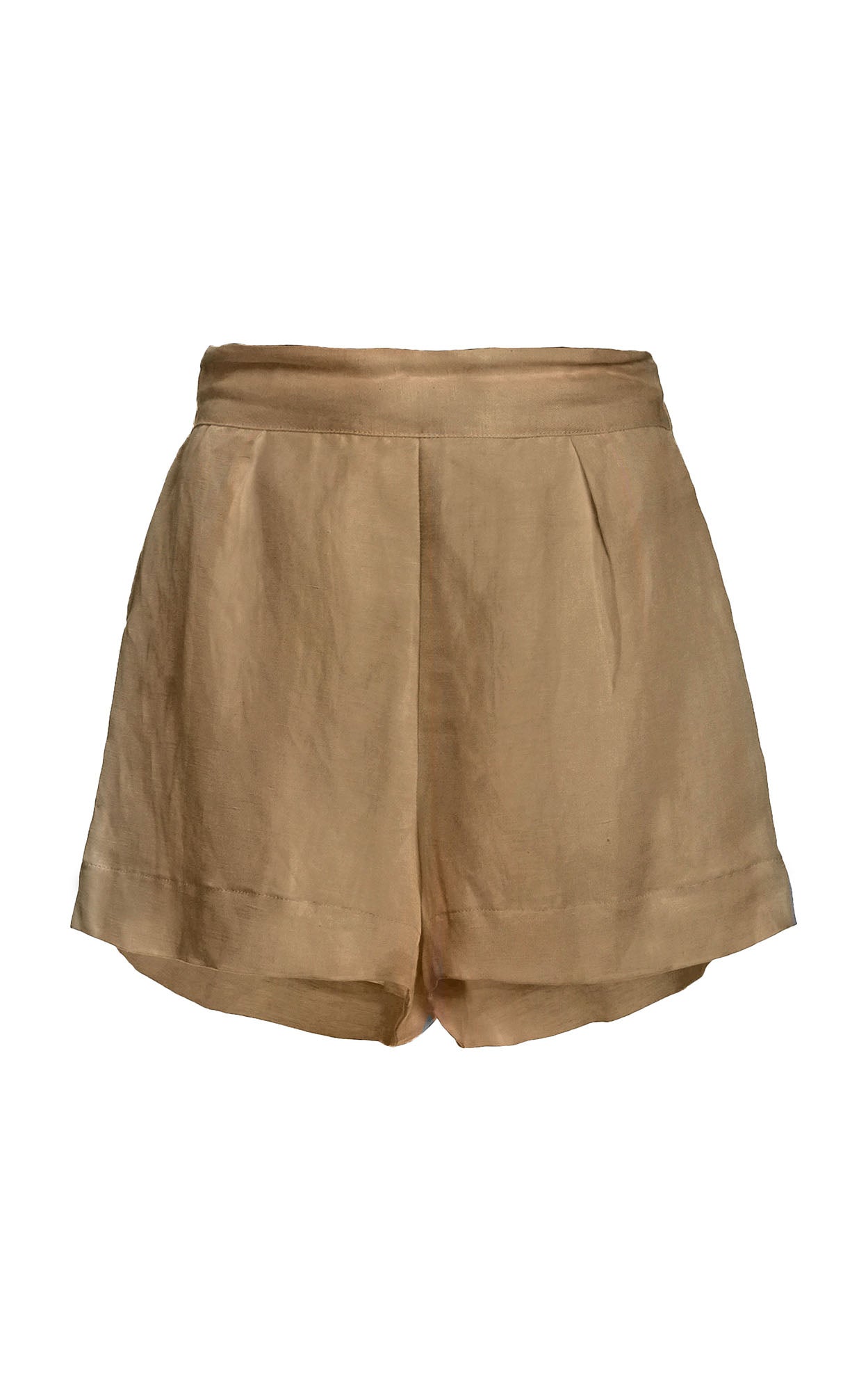 The High-Waist Short Short in Linen Cupro – Anemos